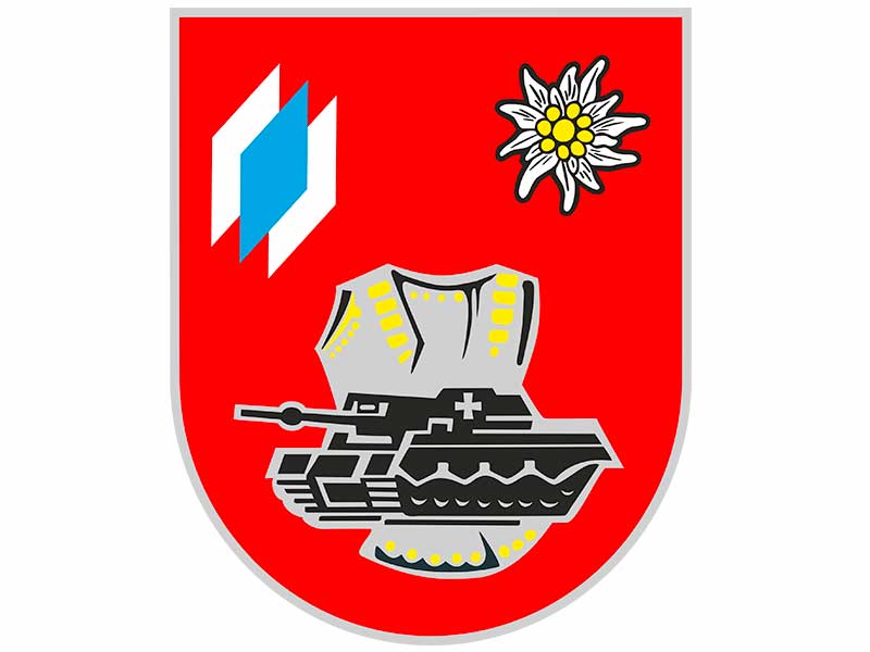 Wappen Gebirgspanzerbataillon 8